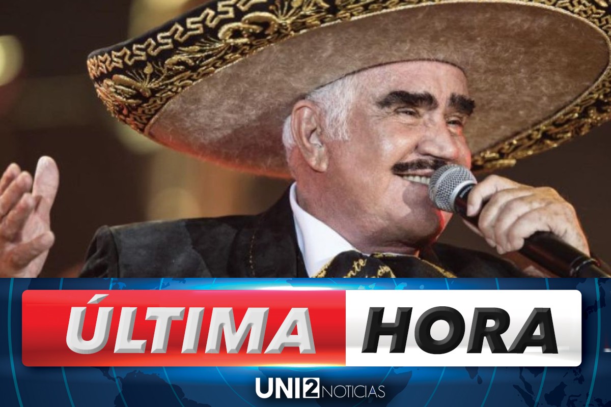Vicente Fernández, grave y en terapia intensiva - Uni2Noticias