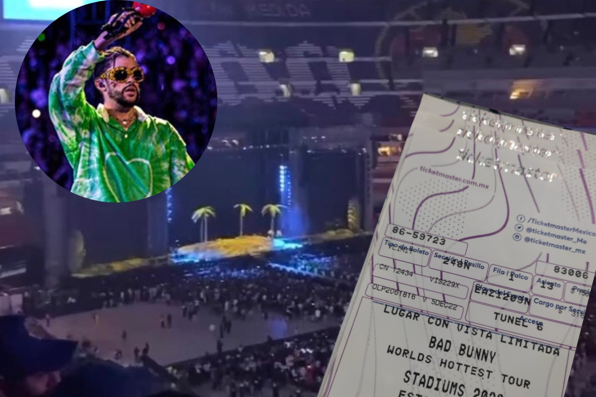 Bad Bunny Boletos clonados, robados y caos en el Estadio Azteca